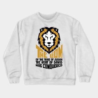 The lion of the tribe of Judah Crewneck Sweatshirt